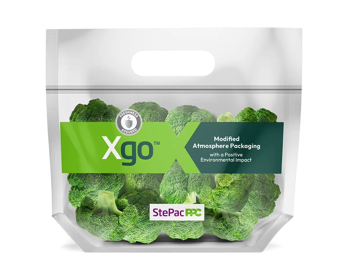 Xgo Stand Up Pouch Broccoli Florets